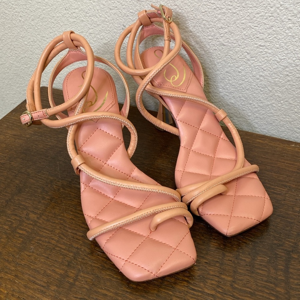 Sam Edelman Padded Strappy Heels MAVEN Size 6.5 - Picture 13 of 13